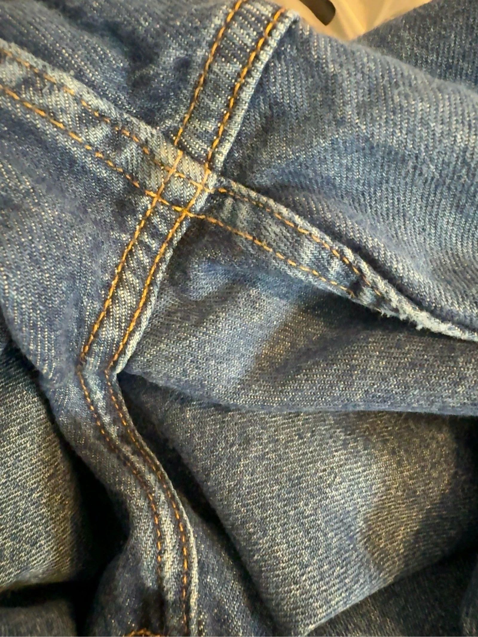 Primark rechte blauwe spijkerbroek maat L 42 denim katoen – photo 6